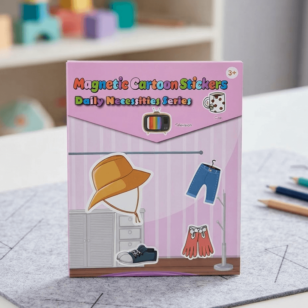 Magnetic Cartoon Stickers 3+