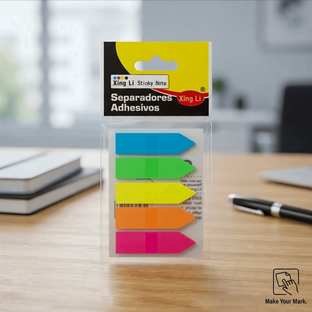 Pagemarker Neon 5*25pcs zakladka sticker