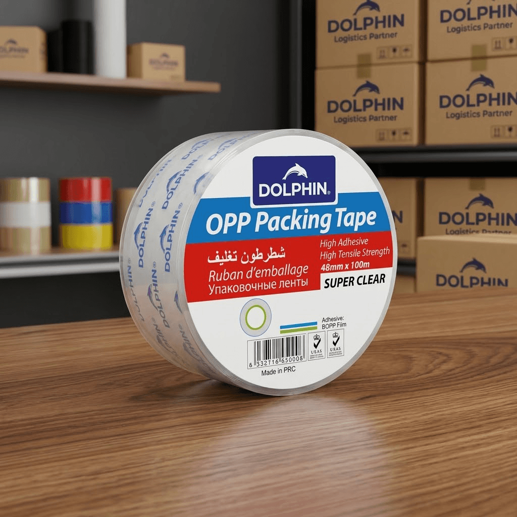 Skoç OPP Packing  Tape 45x100 Y DOLPHIN