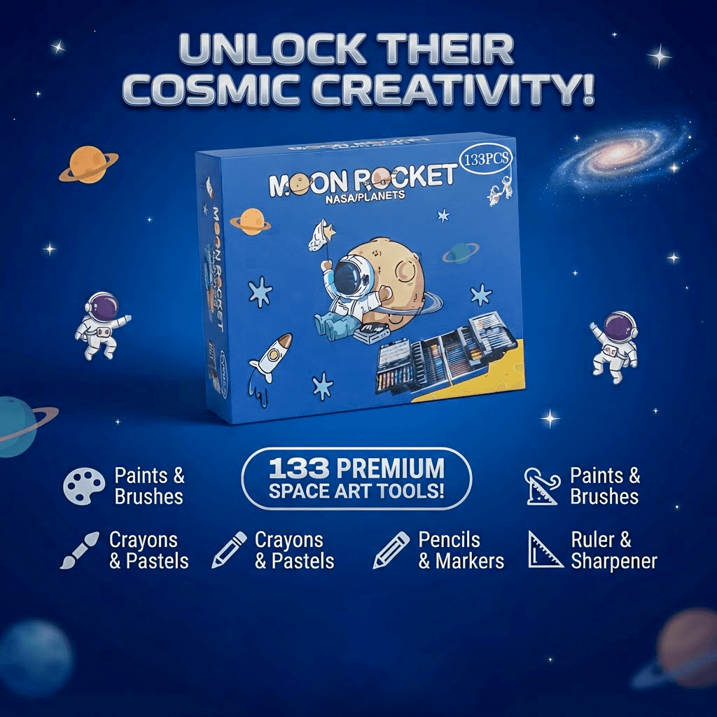 Moon Pocket art set 133pcs