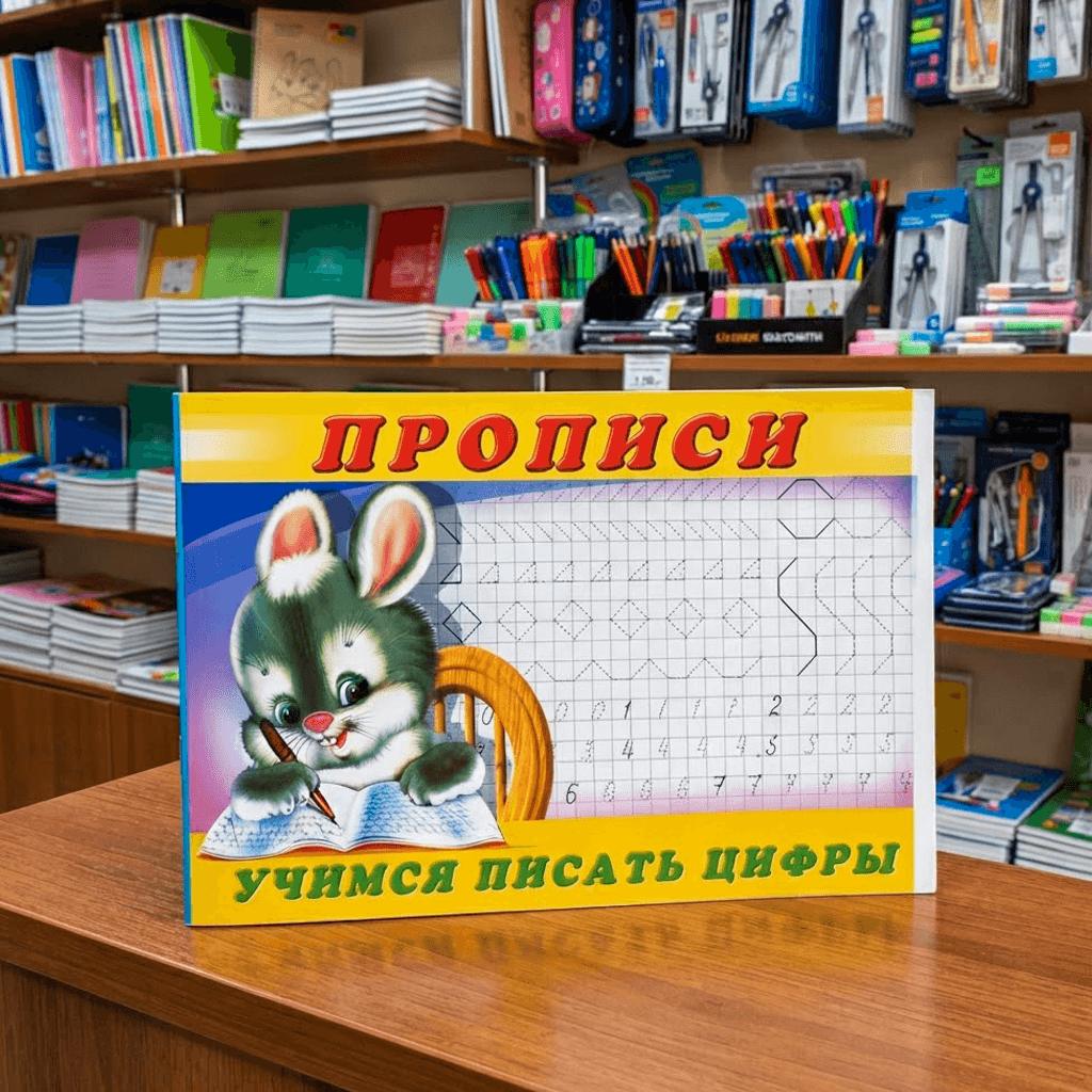 Прописи (№5) учимся писать печатные буквы №1362