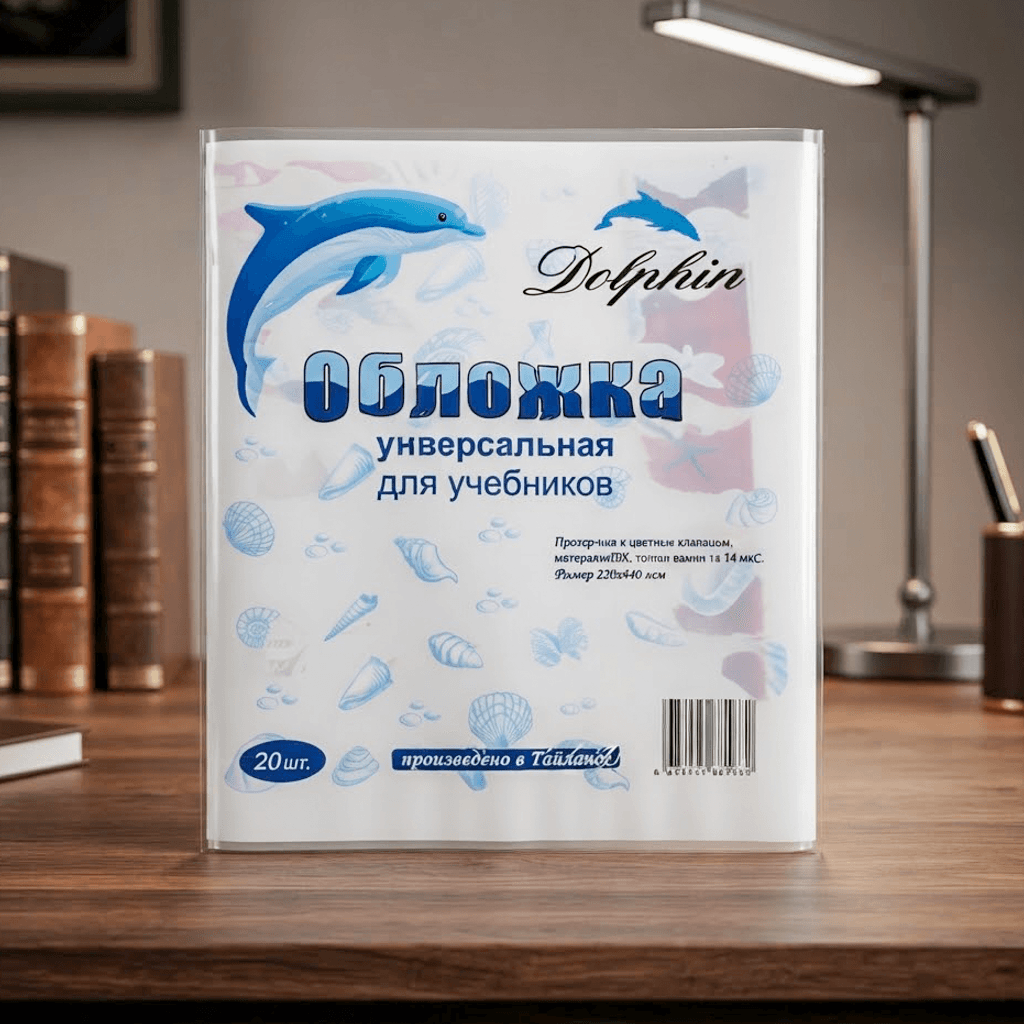 Dolfin kitap üçin daş reňkli 20sany 14mkr 220*440