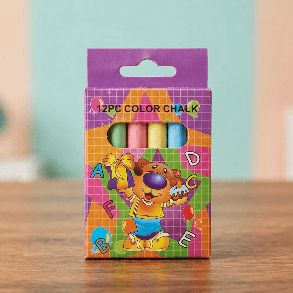Mel 12pcs color chalk