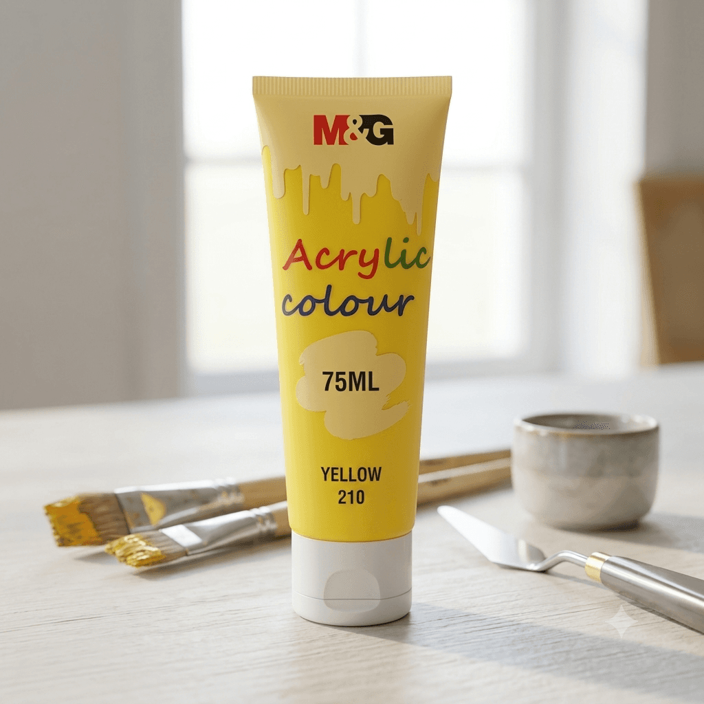Kraska acrylic 75ml M&G yellow 210