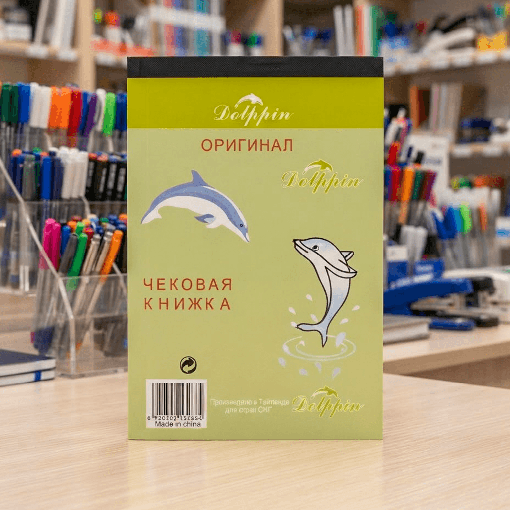 Чековая книжка Dolphin оргинал 2884