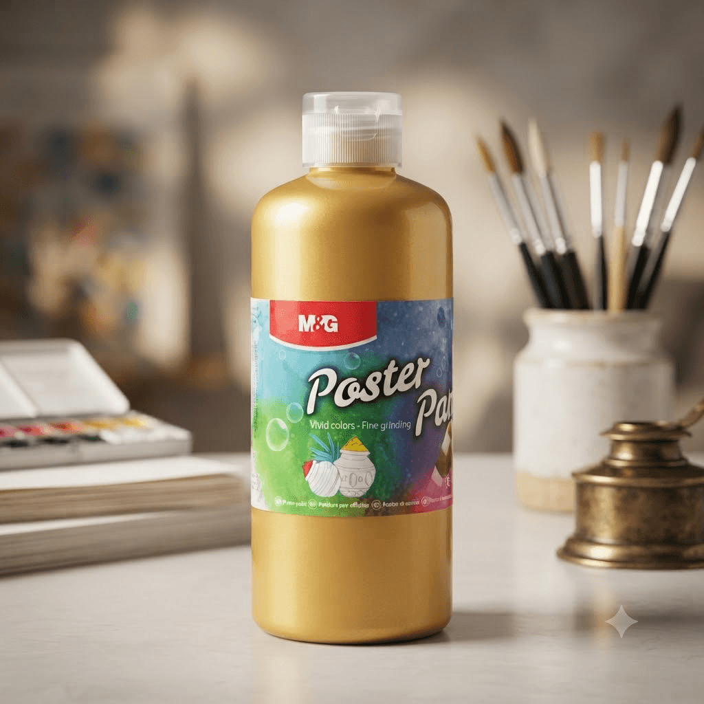 Kraska Poster Paint 500ml M&G golden