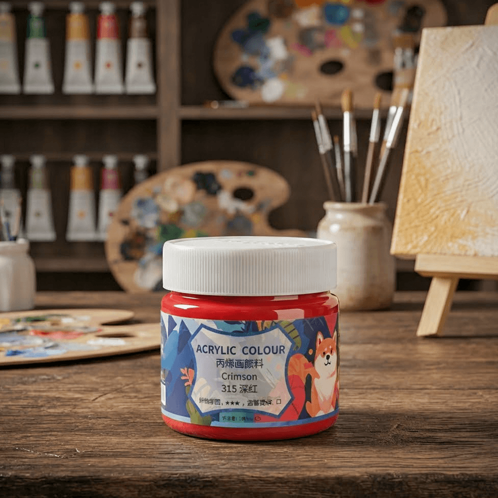 Kraska acrylic 100ml Maries Red crimson