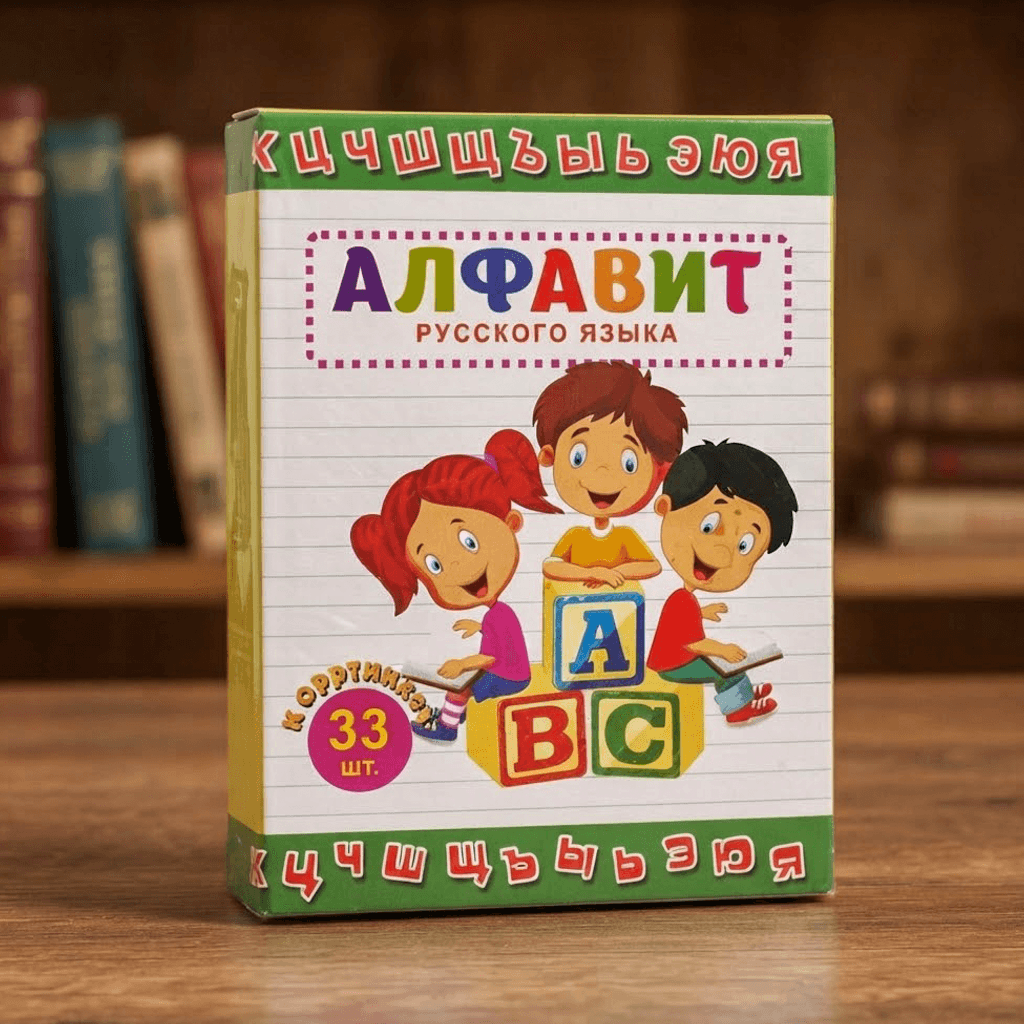 Алфавит 33шт в картинках