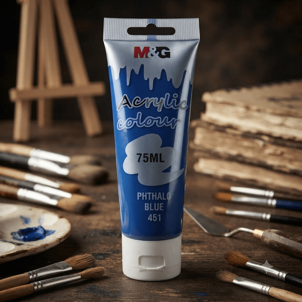 Kraska acrylic 75ml M&G phthalo blue 451