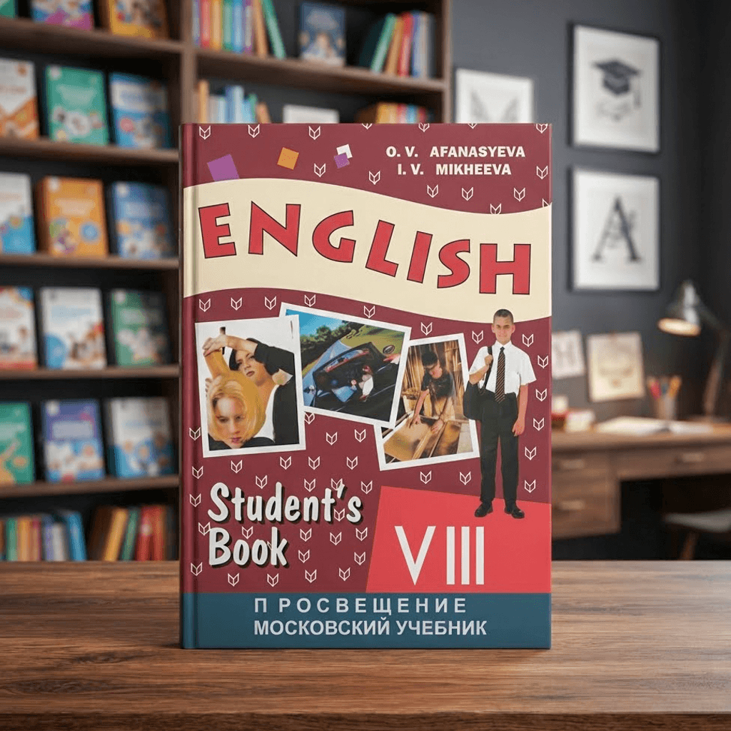 English O.V.Afanasyeva I.V.Mikhaeeva students book 8