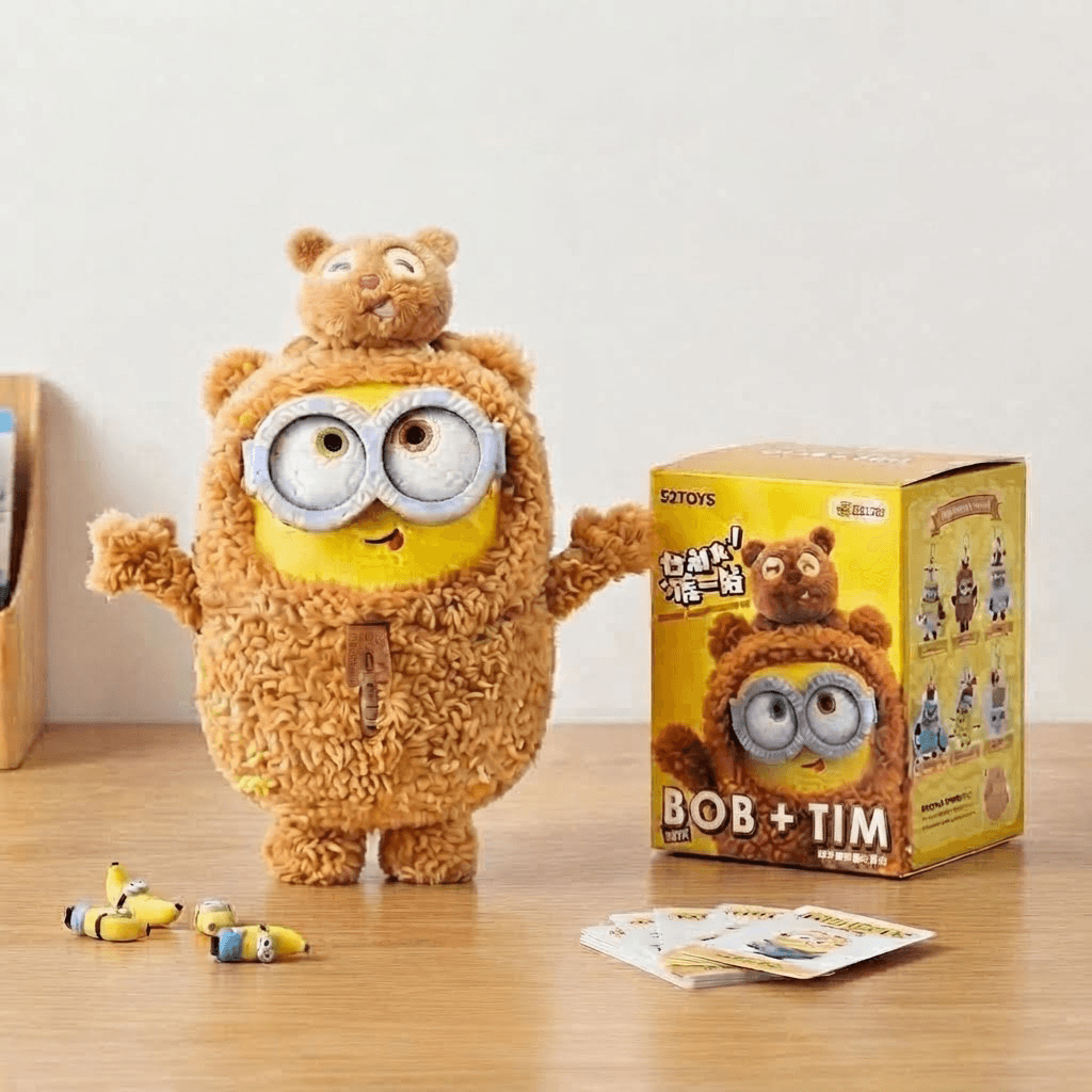 Brelok MINIONS Suprise 52TOYS BOB+TIM