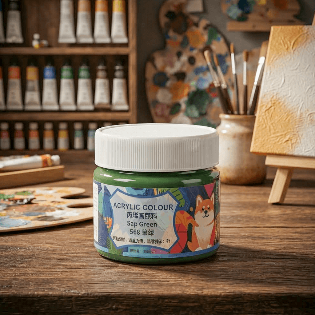 Kraska acrylic 100ml Maries Sap Green