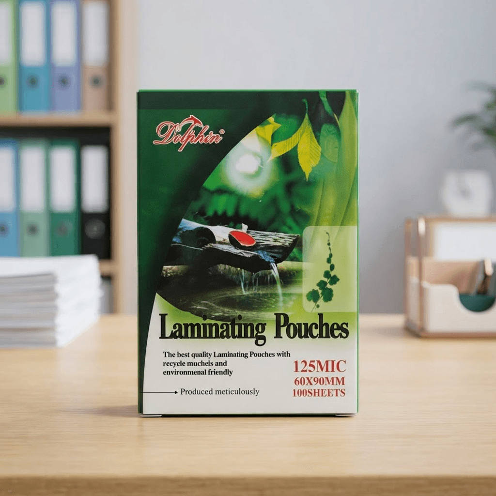 Laminating Pouches 125mic 60x90mm 100sheets