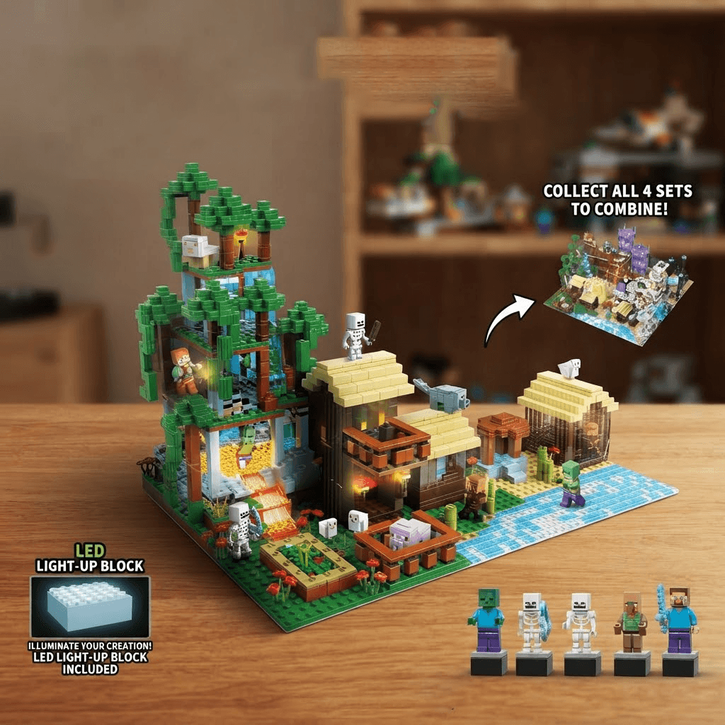 LEGO Minecraft My world 2106pcs No.734 — 2
