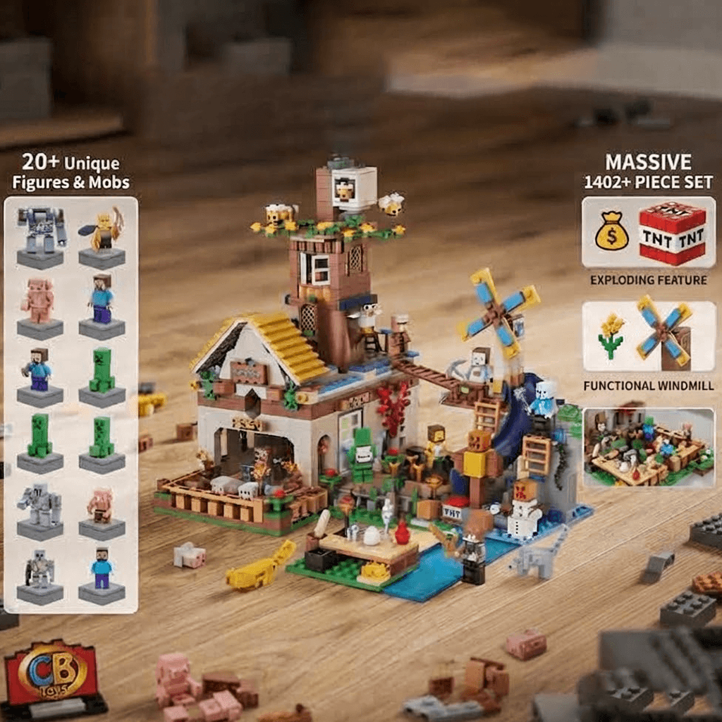 LEGO MINECRAFT My world 1402pcs 7669 — 2
