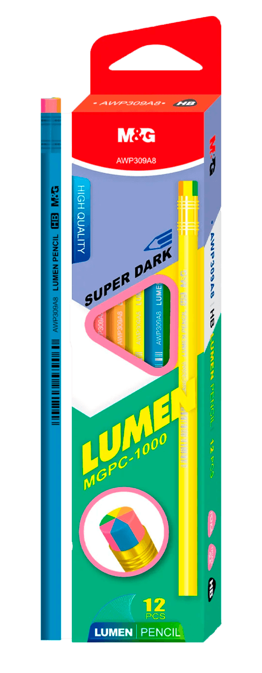 Galam agaçdan pozgyçly HB LUMEN 309A8 (12/288/3456)