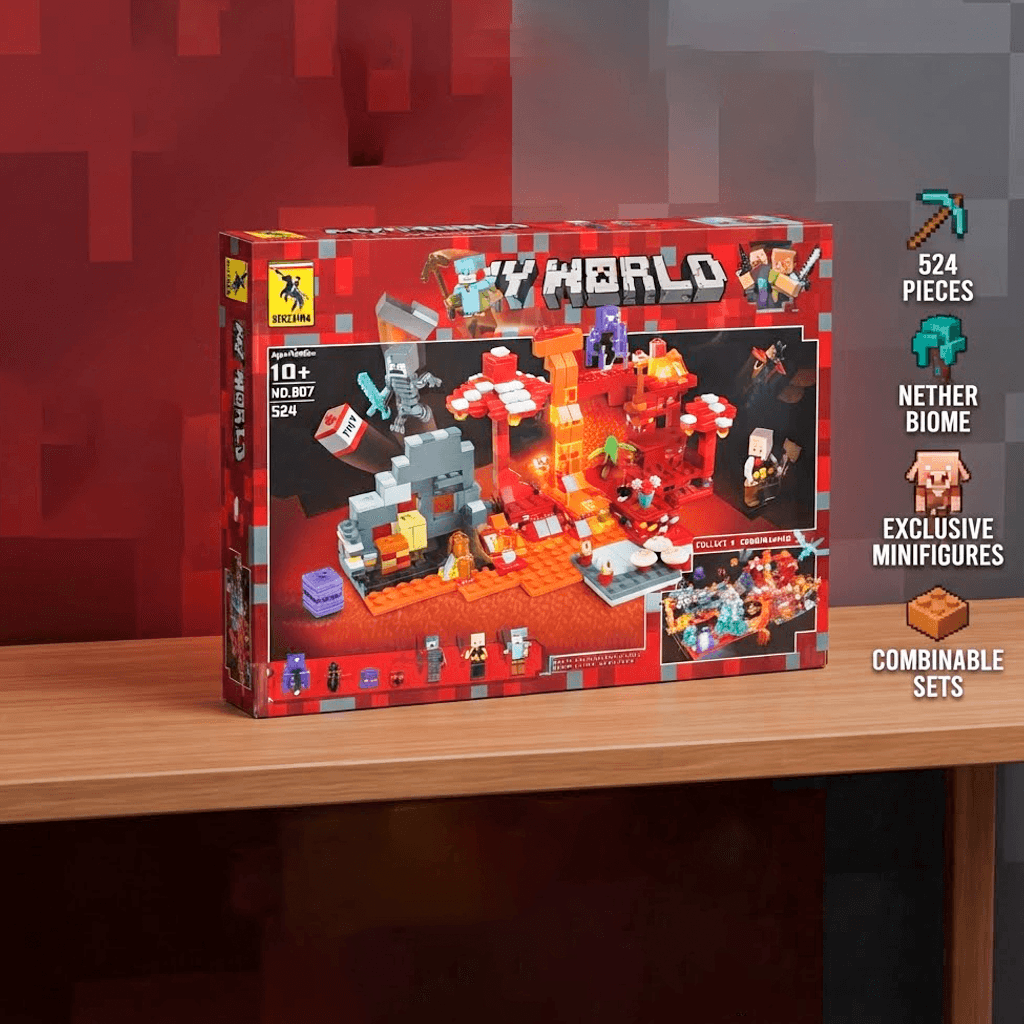 LEGO MINECRAFT  My world 524pcs No.807