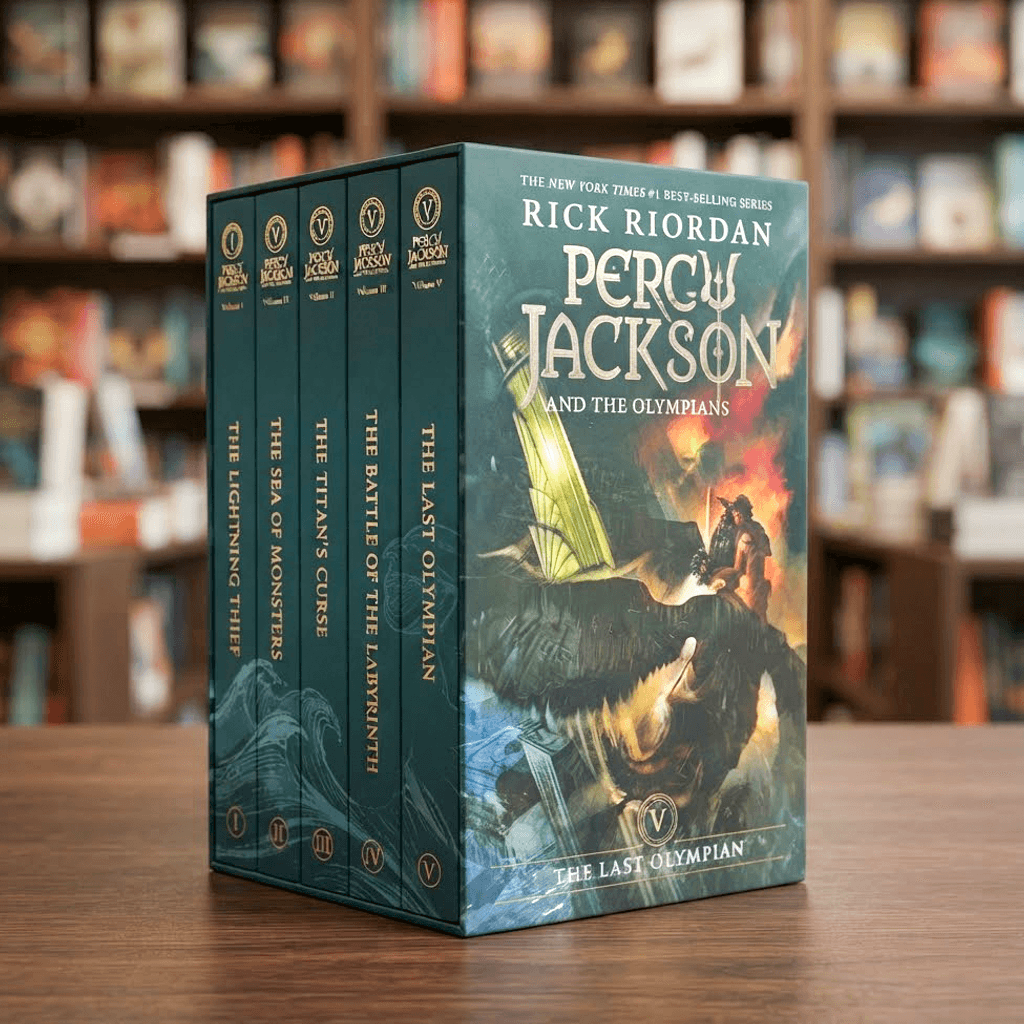 Kitap Percy Jackson set(5books) RIck Riordan