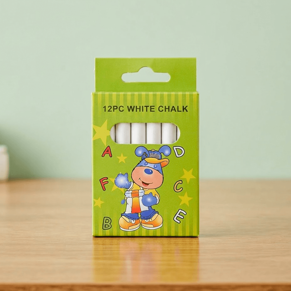 Mel 12pcs white chalk