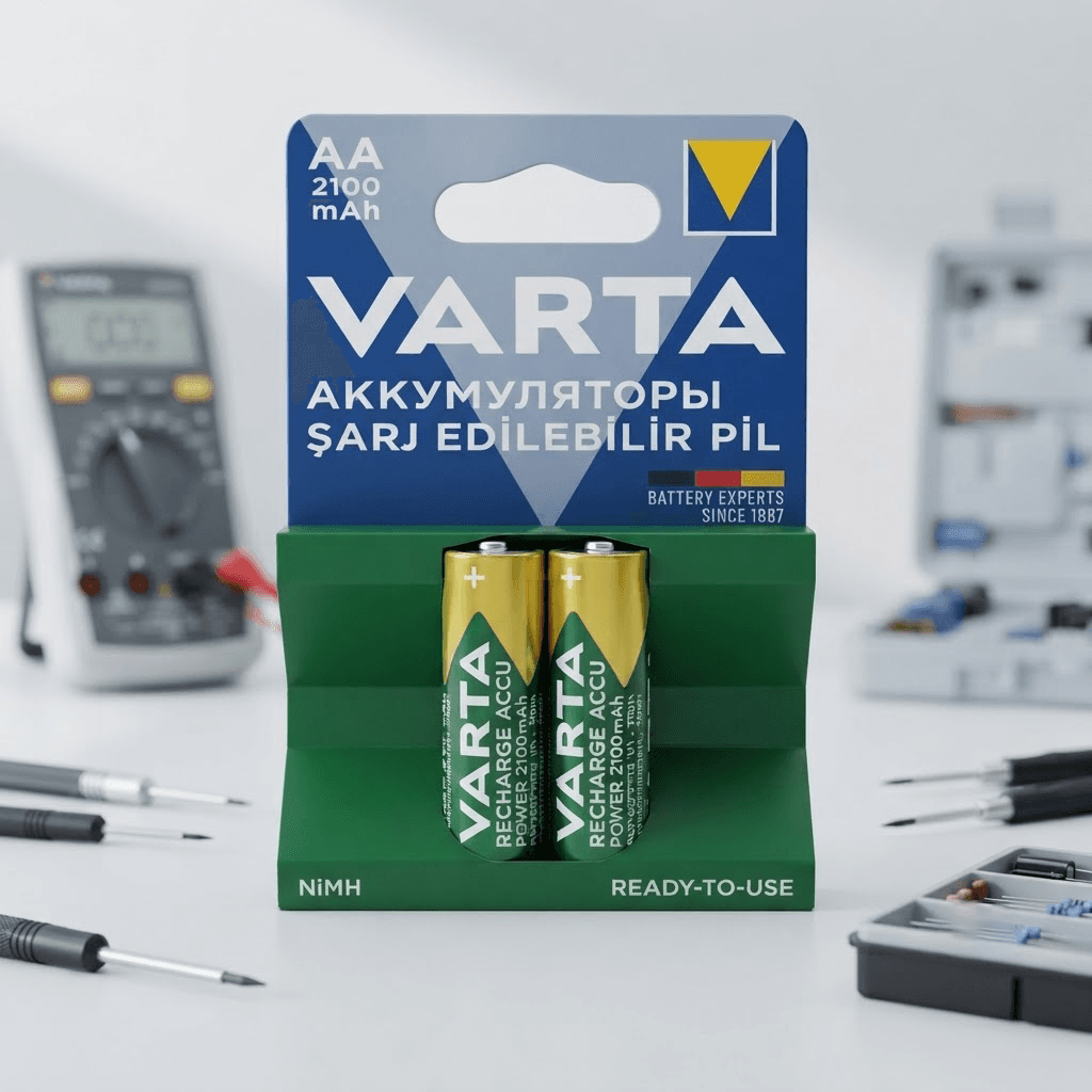 Аккумуляторная батарейка VARTA AA 2100mAh (тип HR6)