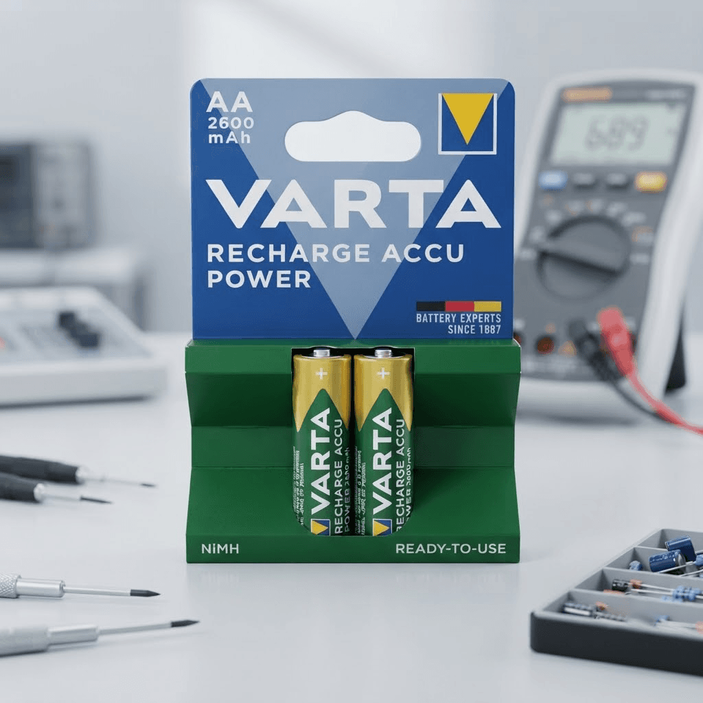 Аккумуляторная батарейка VARTA Recharge Accu Power AA 2600mAh (тип 5716)