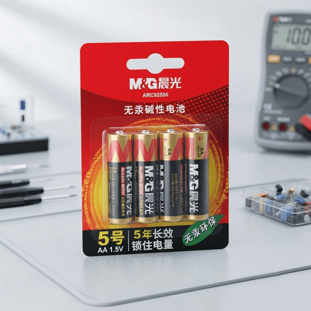 Batareý Alkaline AA 1.5# 4pcs (12/144)