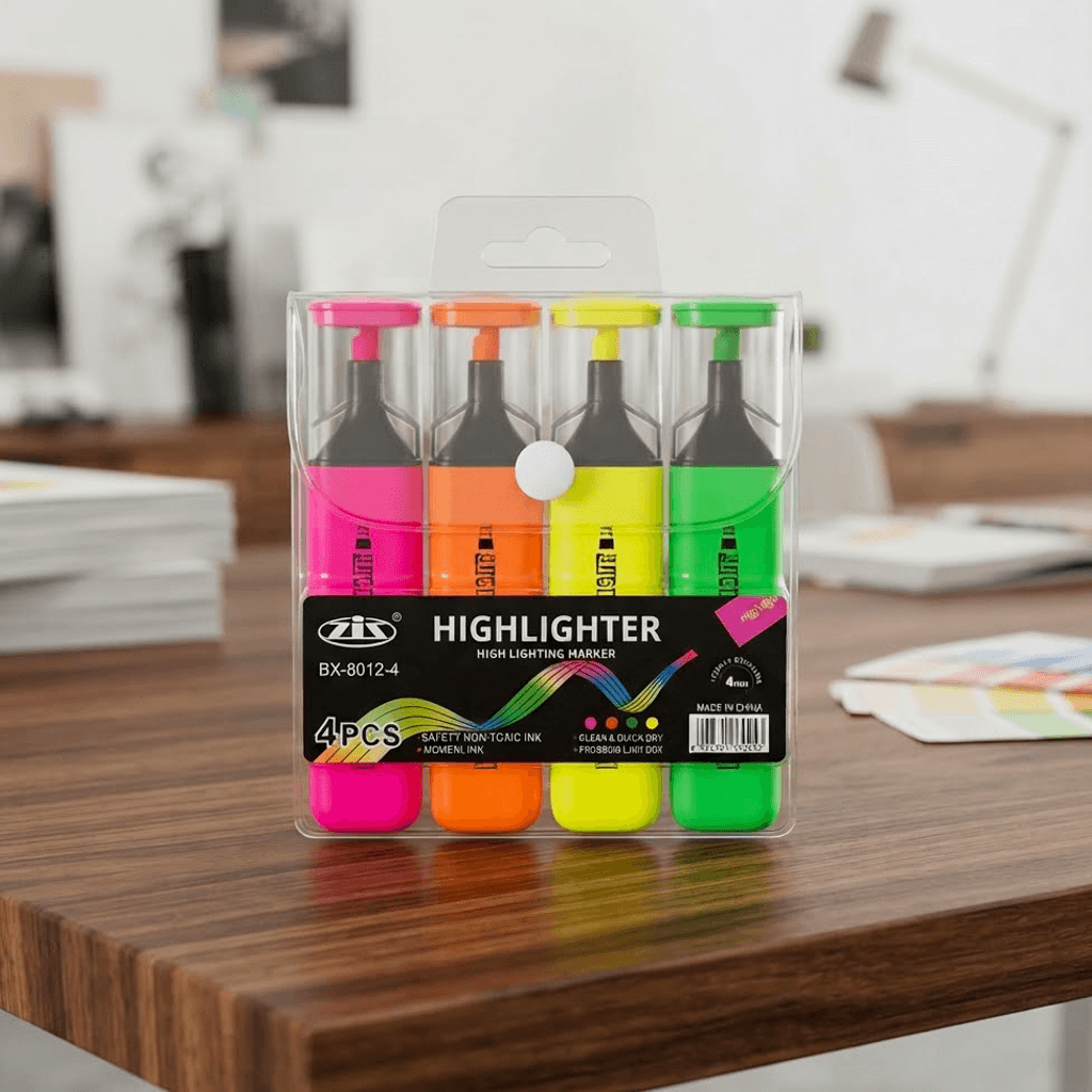 Marker Highlighter BX-8012-4