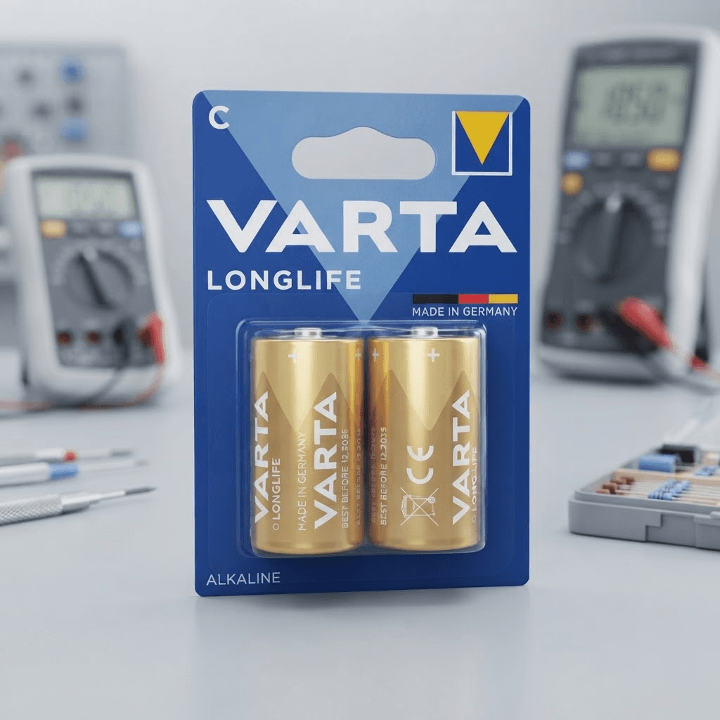 Батарейка щелочная VARTA Longlife C (тип 4114 / LR14)