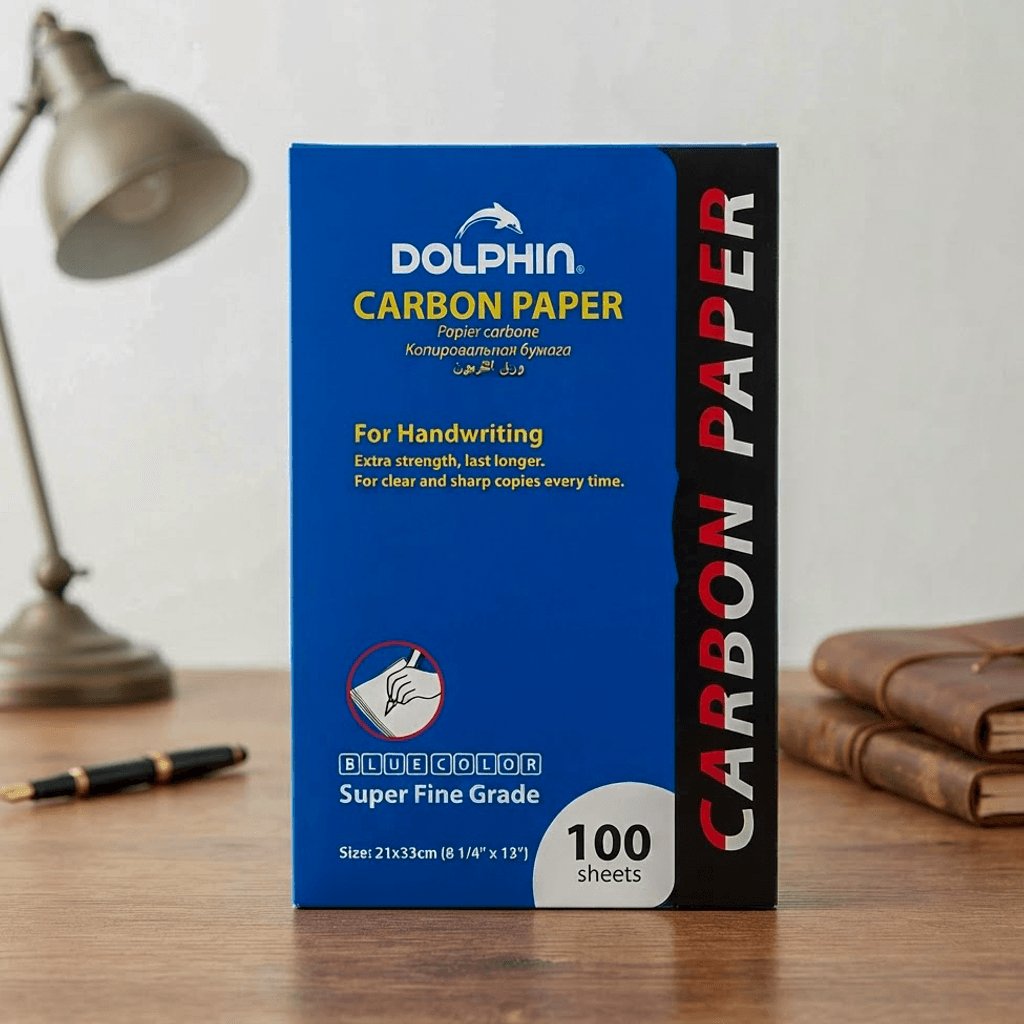 Dolphin Carbon Paper 100sheets 21x33cm blue orginal
