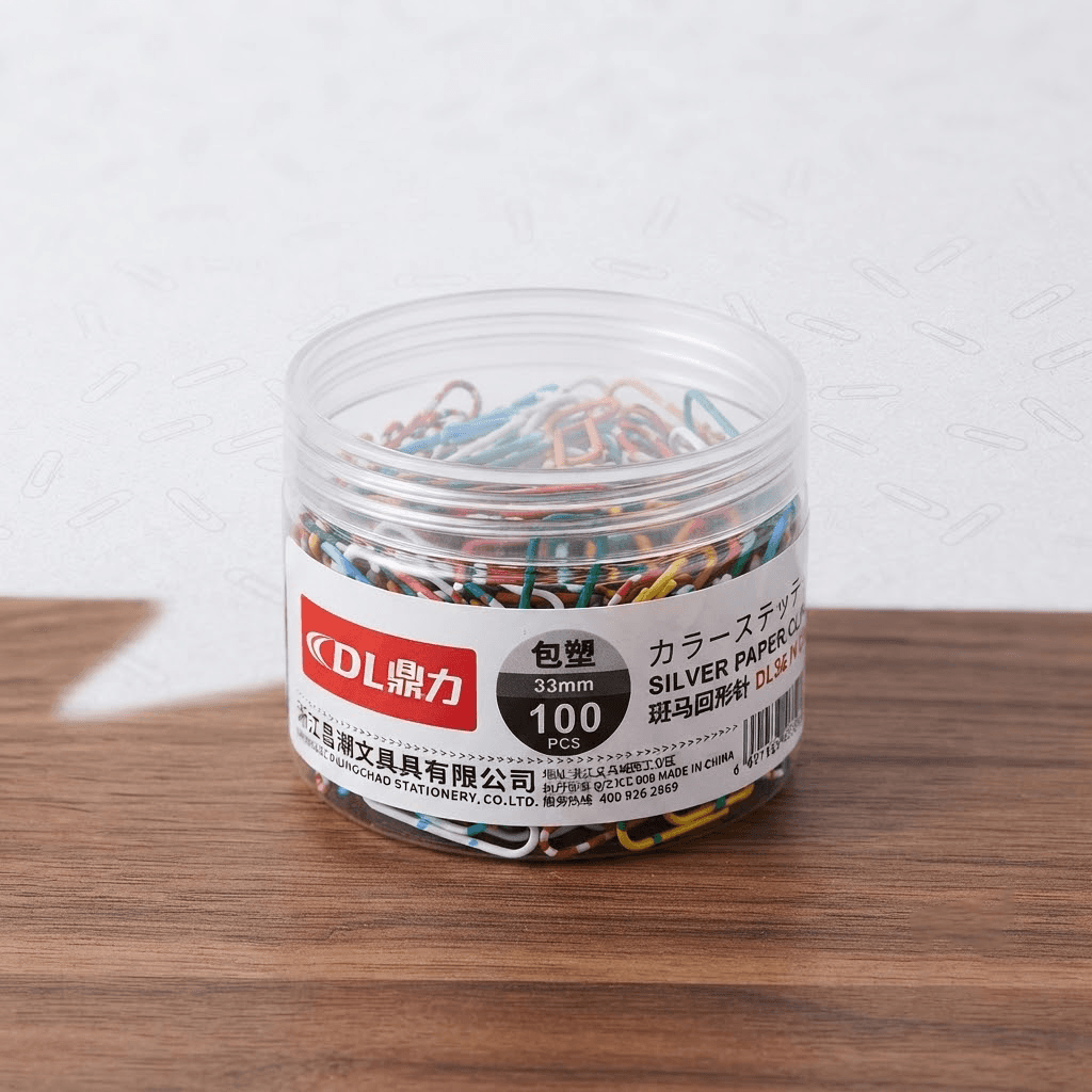 Канцелярские скрепки для бумаги DLOFFICE DL3955