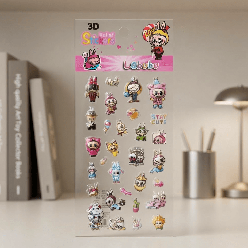 3D stiker LABUBU FD-06