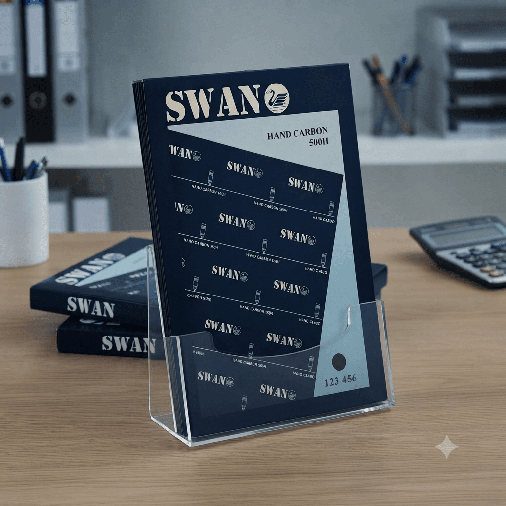 Копировальная бумага (копирка) Swan Hand A4 500H; 100 листов
