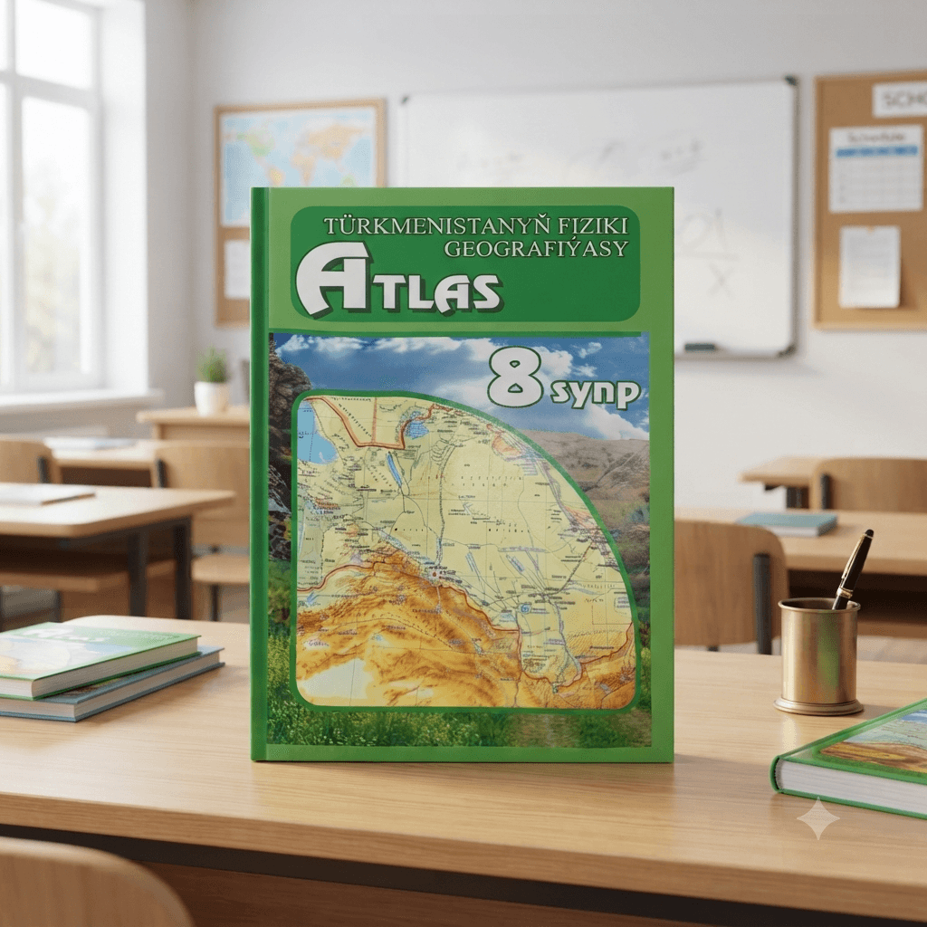 Atlas 8-synp Türkmenistanyň fiziki geografiýasy