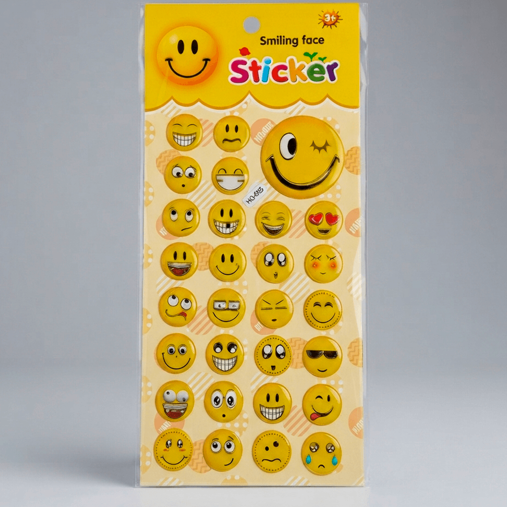 Sticker Smiling Face HQ-002