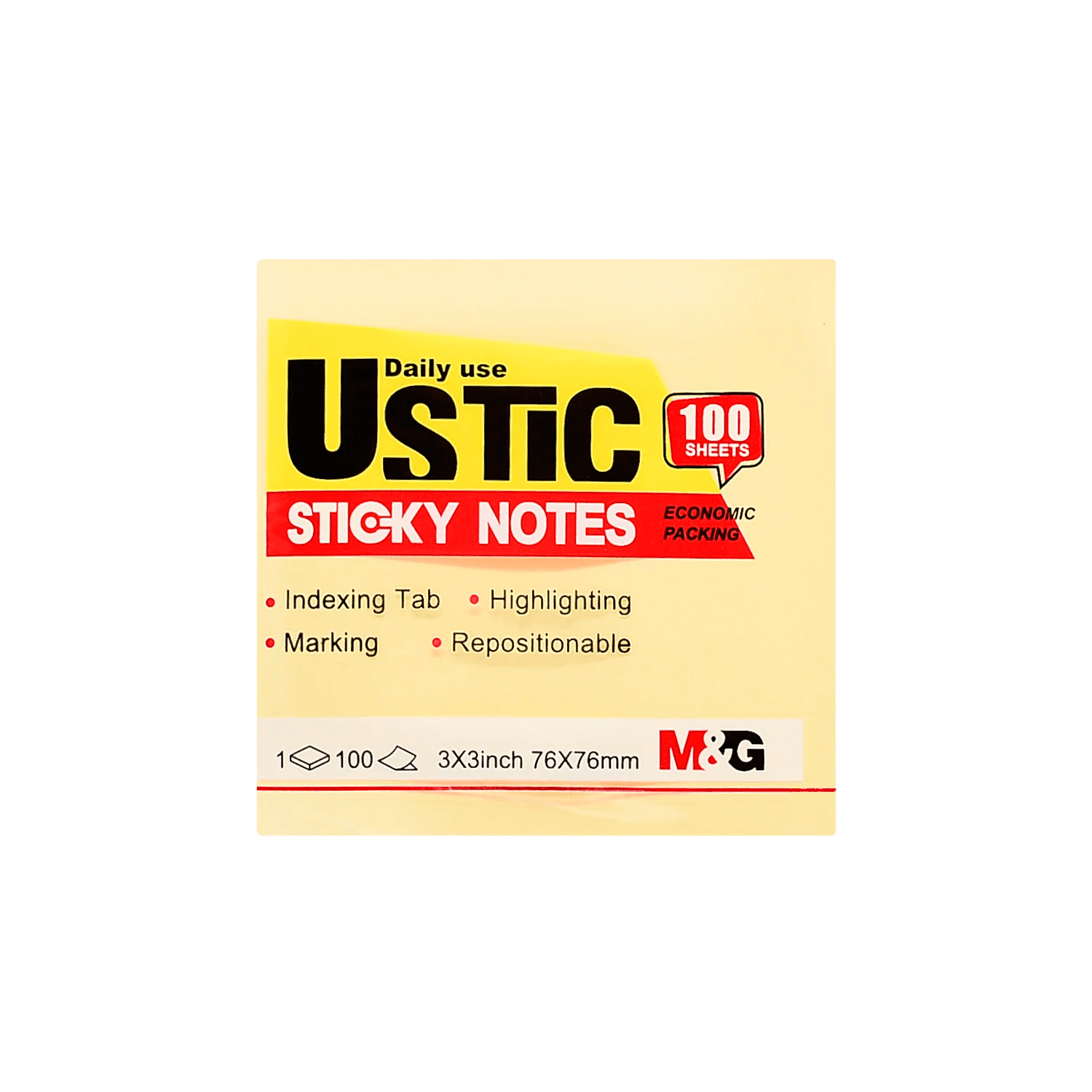 Zametka 76x76mm 100pcs (16/480)