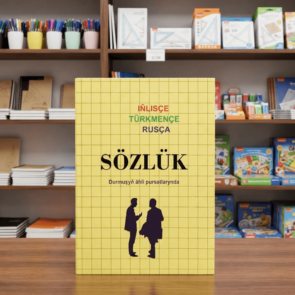 Iňlisçe Türkmençe rusça sözlik sary