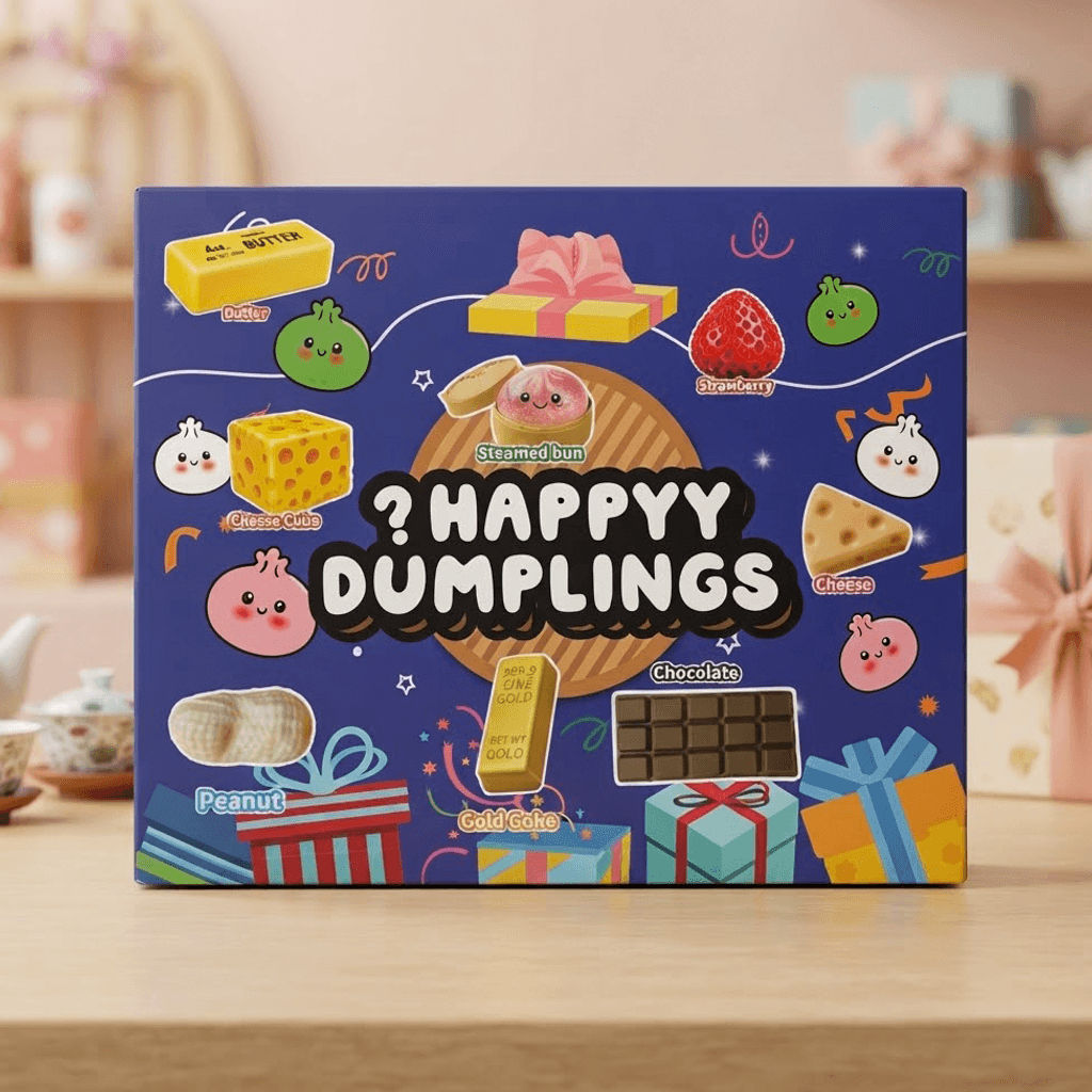 Squishy nabor Happy dumplings