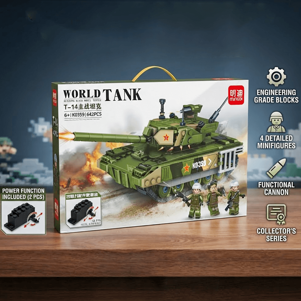 LEGO WORLD Tank 642pcs K0359