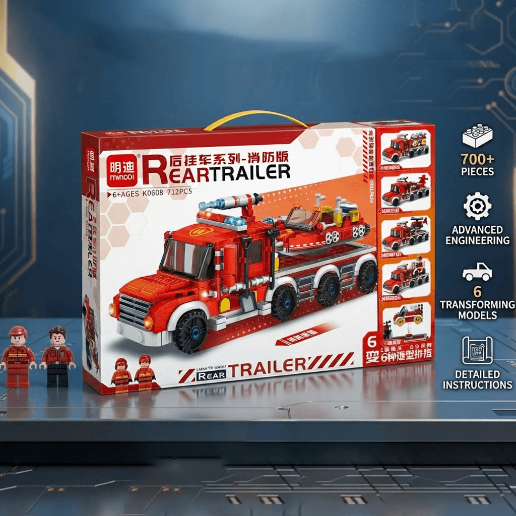LEGO Trailer 712pcs