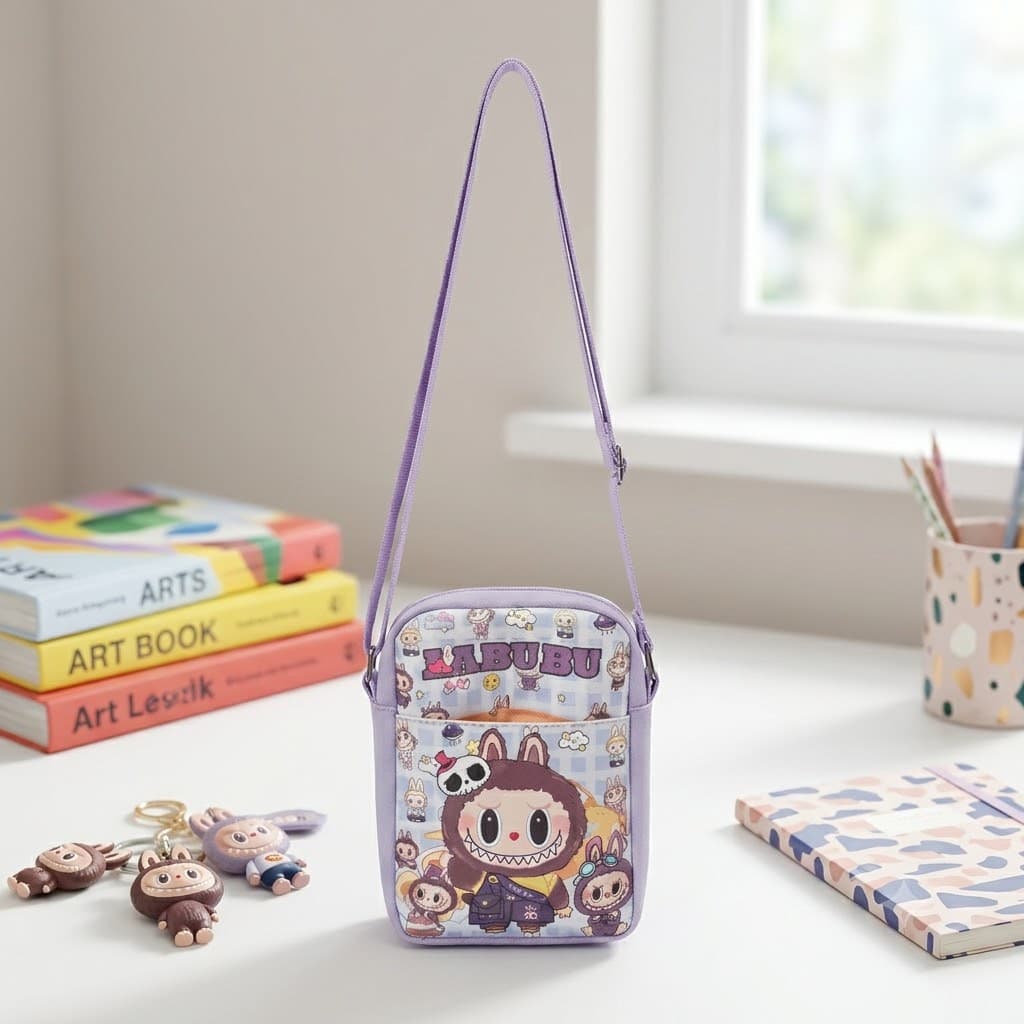 Sumka mini stitc labubu kuromi 1965