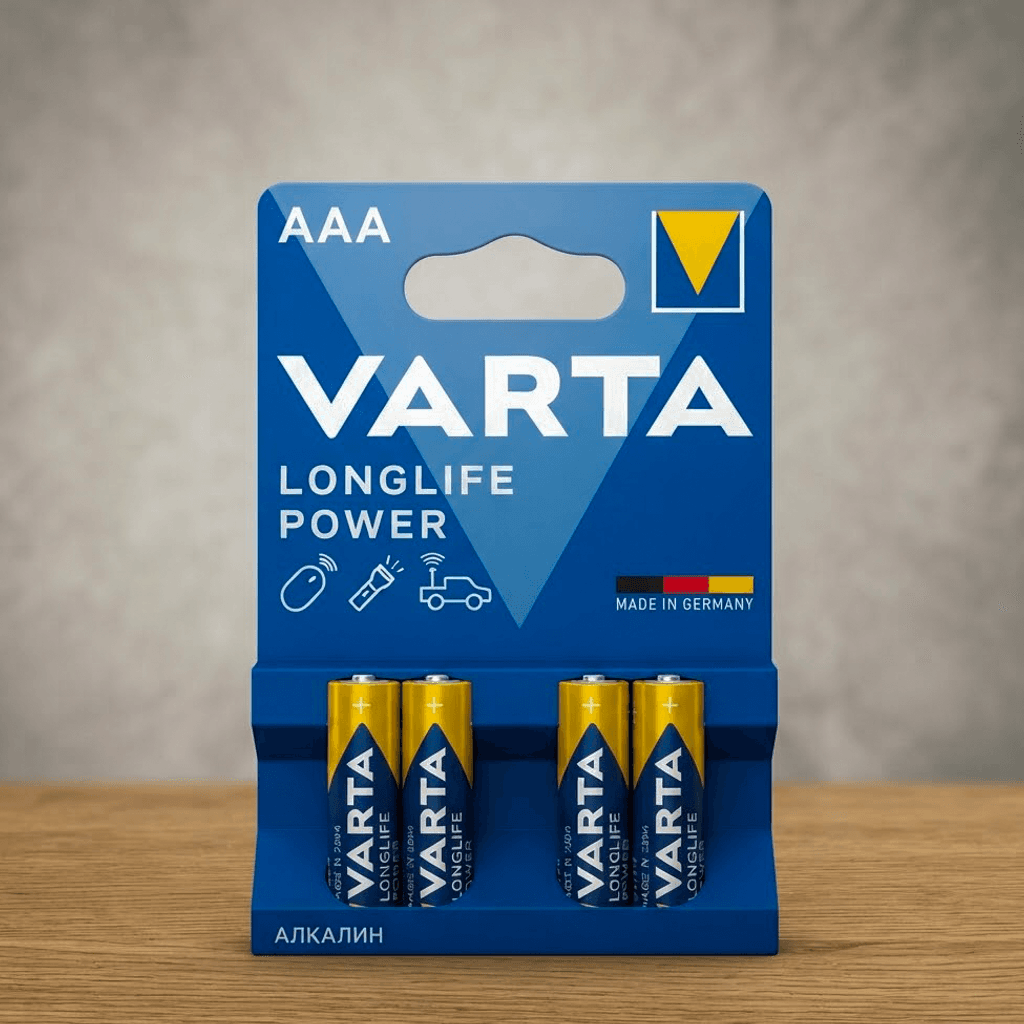 Batareý Varta 4AAA LongLife Power LR03 4903