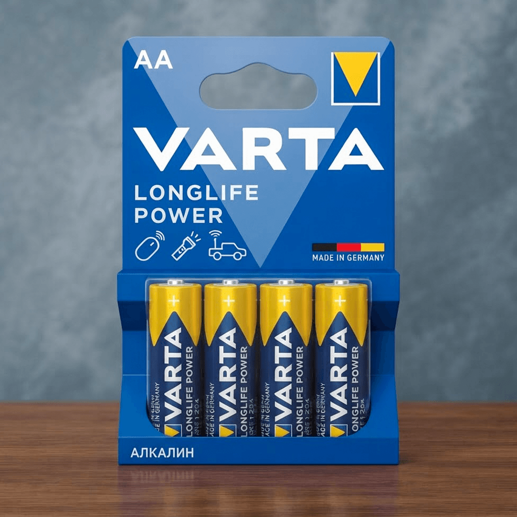 Batareý Varta 4AA LongLife Power LR16 4906