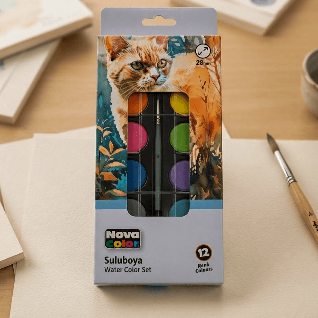 Suluboya Nova color 12renk