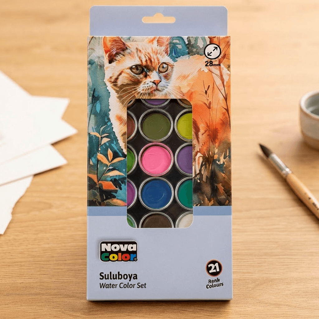 Suluboya Nova color 21renk