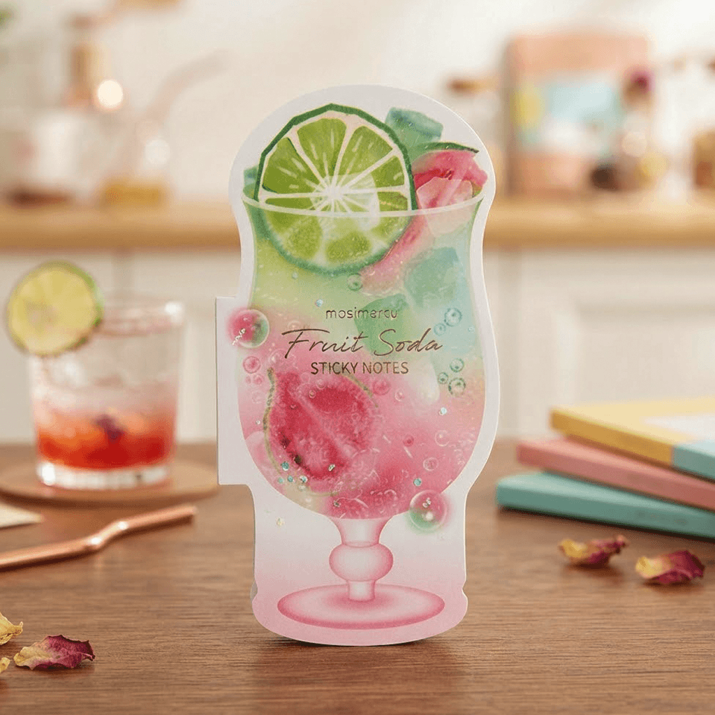 Zametka 3*3 "Fruit Soda" 90pcs (20/600)
