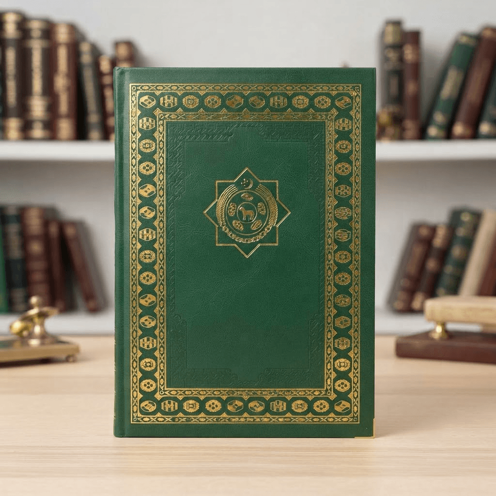 Papka A4 gerbli yasyl koja GP-02