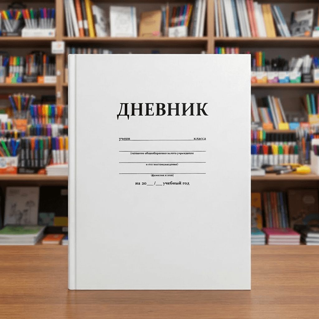 Дневник для учащихся 1-11классов белый