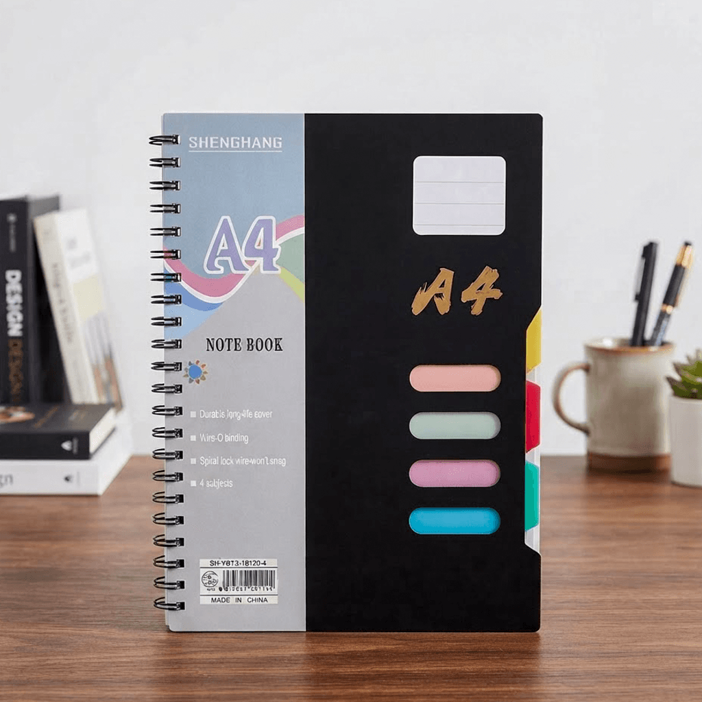Note Book A4 spiral SHENGHANG