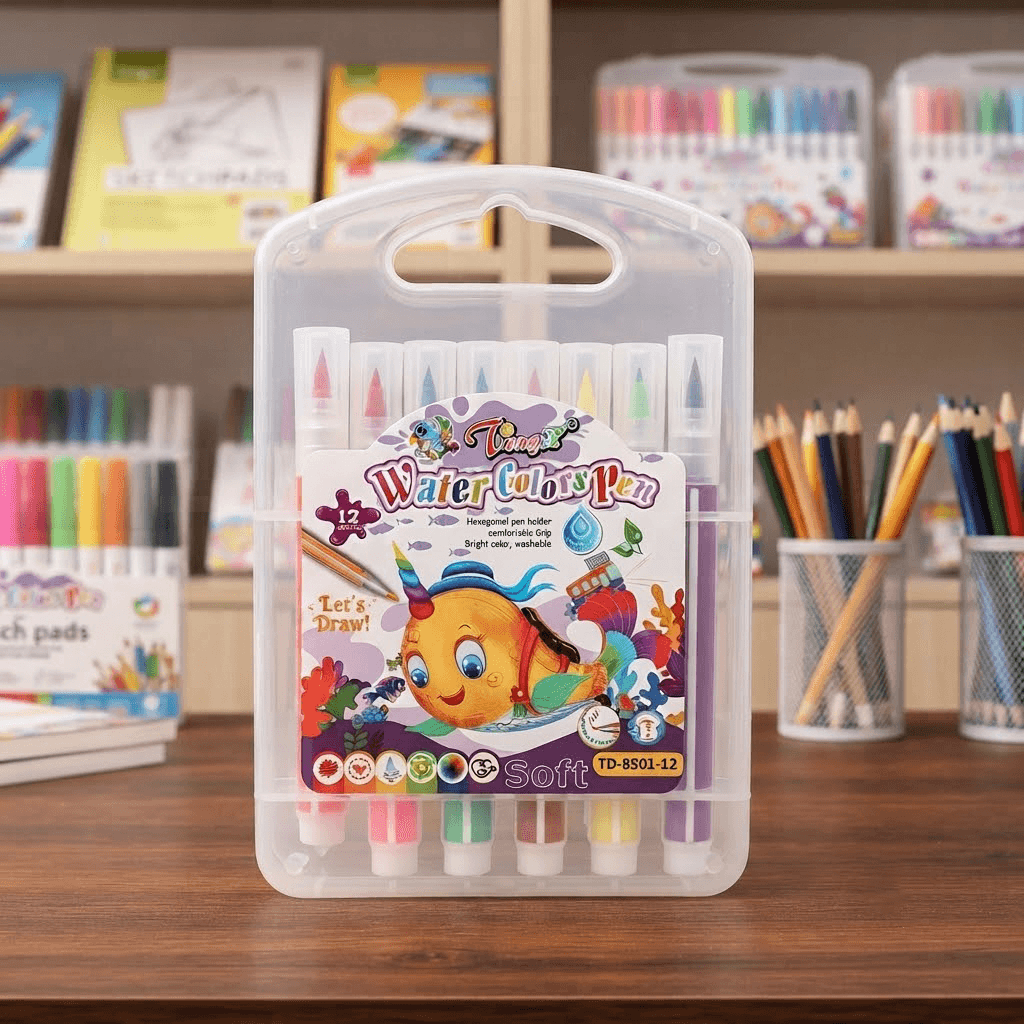 Flomaster TONGDQI Water Colors Pen TD-8801-12