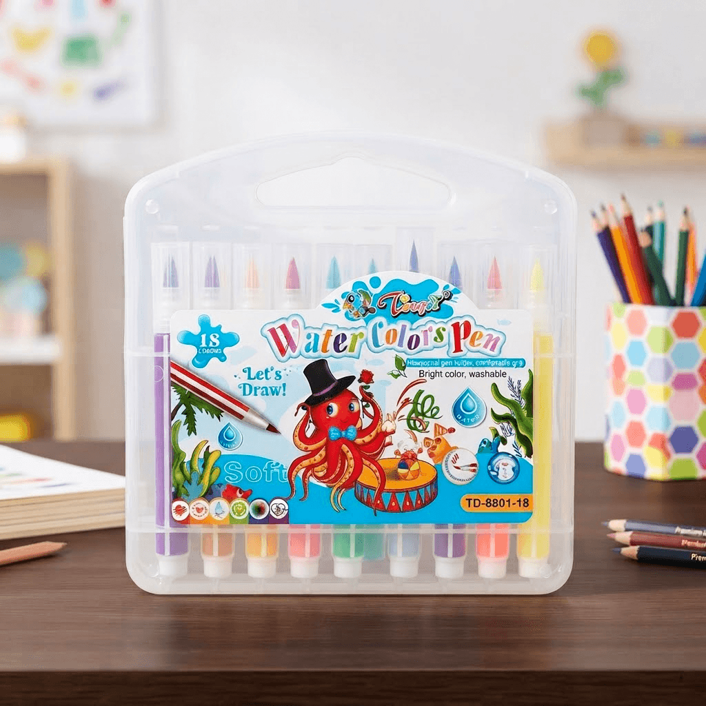 Flomaster TONGDQI Water Colors Pen TD-8801-18